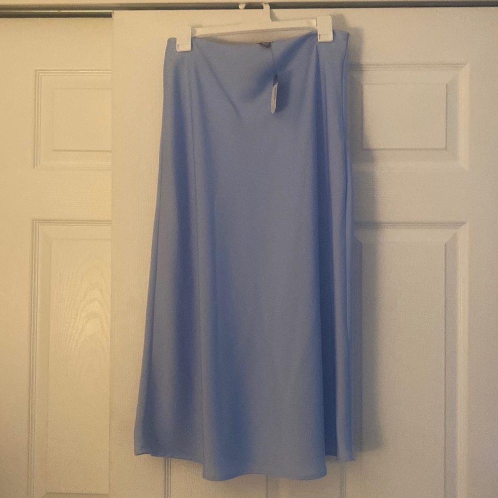 NWT Primark Blue Midi Skirt